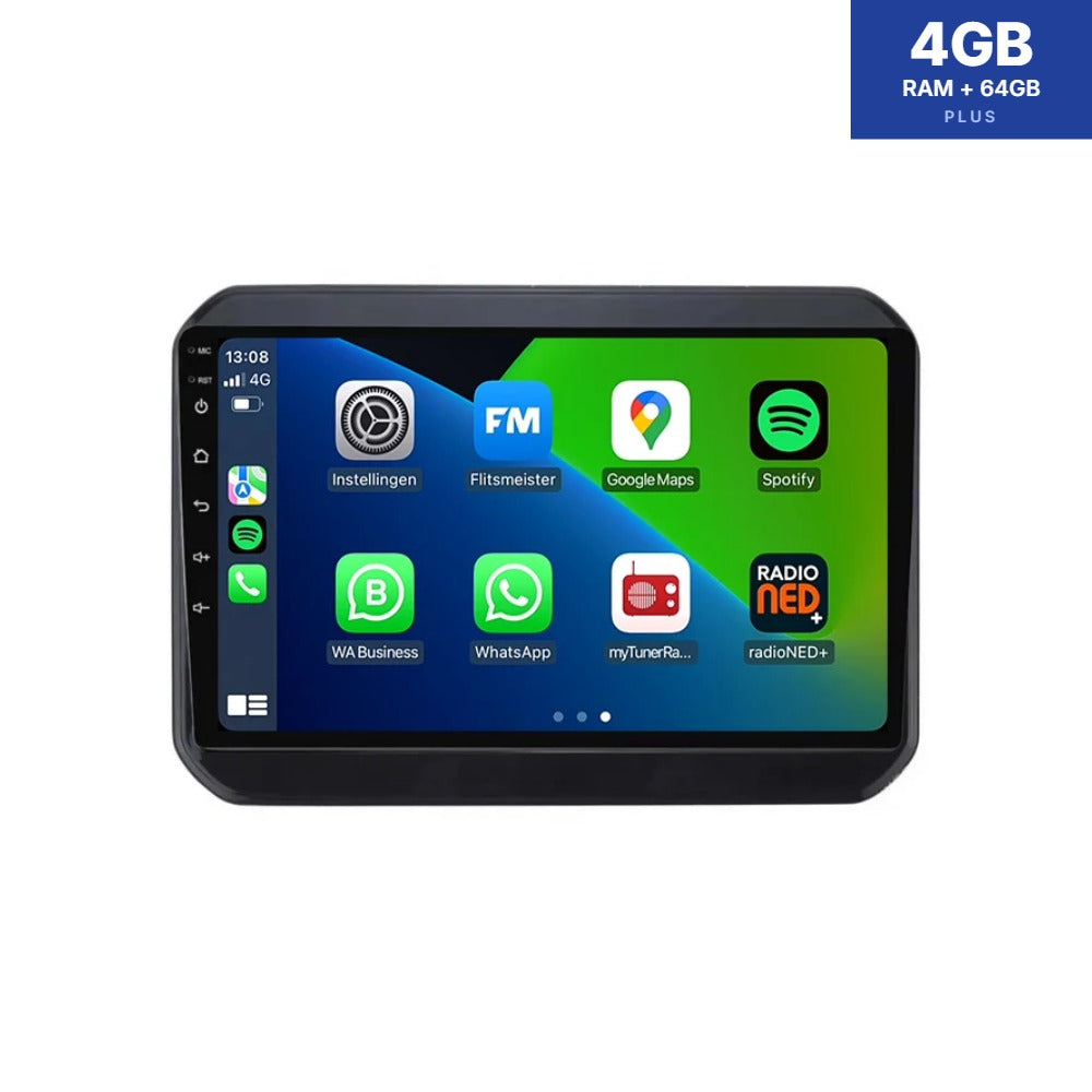 Suzuki Ignis | Android 13 | Car radio | 2016 to 2020 | CarPlay & Android Auto