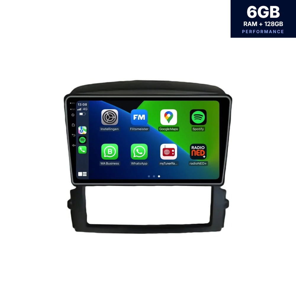 Kia Sorento CarPlay & Android Auto autorradio | 2002–2009 | Android 13 | Davilon