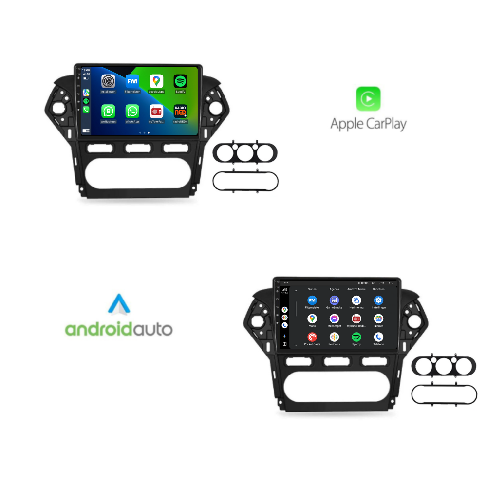 Davilon Ford Mondeo CarPlay Car radio | 2003 to 2014 | Android 13
