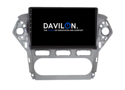 Davilon Ford Mondeo CarPlay Autoradio | 2003 t/m 2014 | Android 13 | Grijs