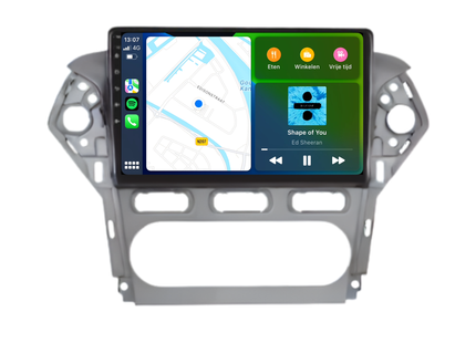 Davilon Ford Mondeo CarPlay Autoradio | 2003 t/m 2014 | Android 13 | Grijs
