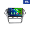 Ford Mondeo CarPlay et Android Auto autoradio | 2007–2014 | Android 13 | Davilon | Gris | Pour climatisation manuelle