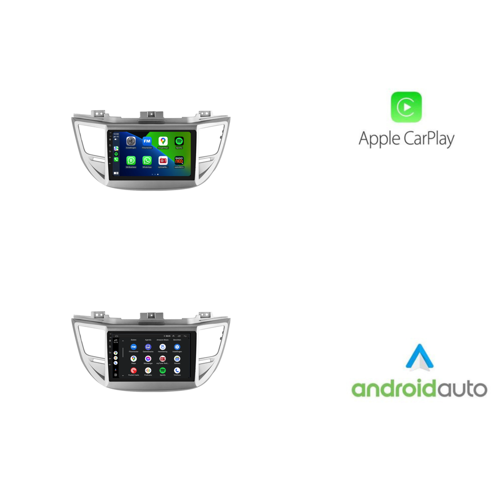 Hyundai Tucson CarPlay Car Radio | 2015 to 2018 | Android Auto