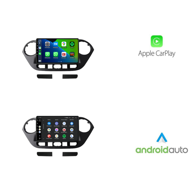 Hyundai i10  | Android 13 | Autoradio | 2014 t/m 2017 | Carplay & Android Auto