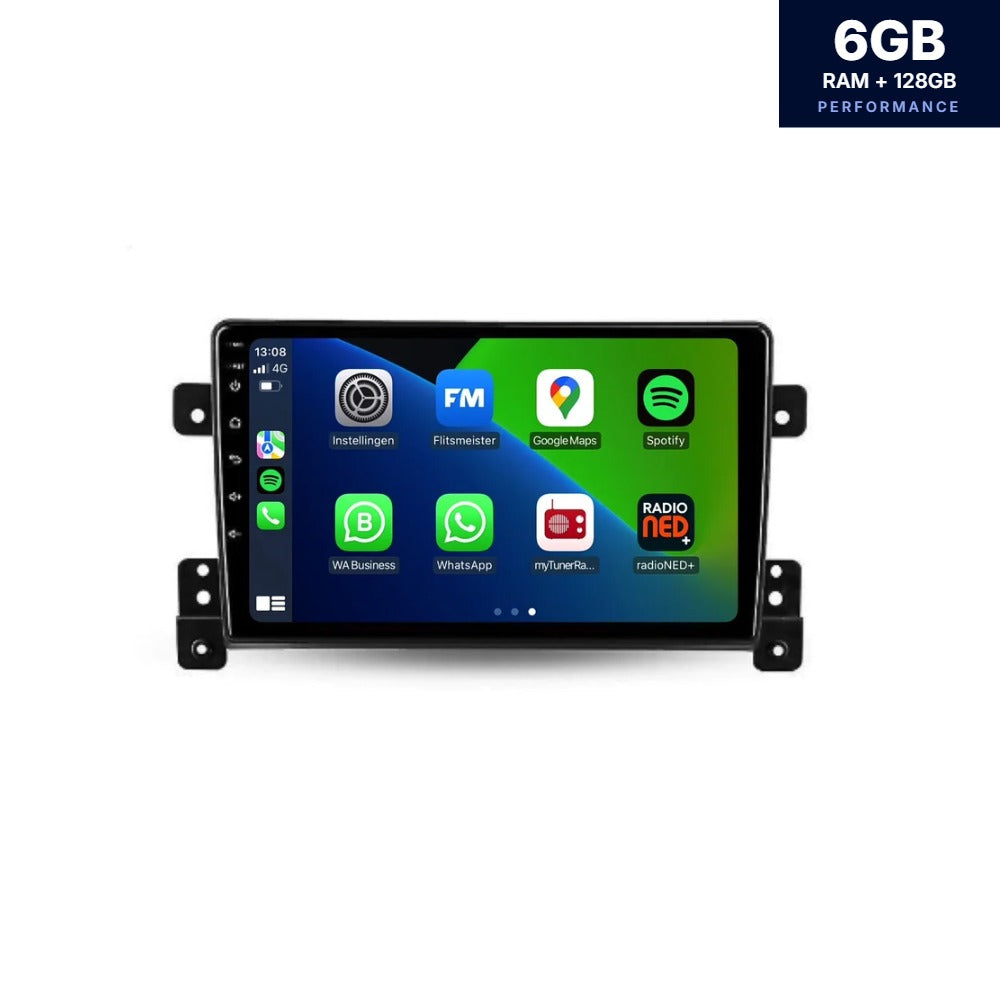 Autoradio Suzuki Grand Vitara CarPlay et Android Auto autoradio | 2006–2014 | Android 13 | Davilon