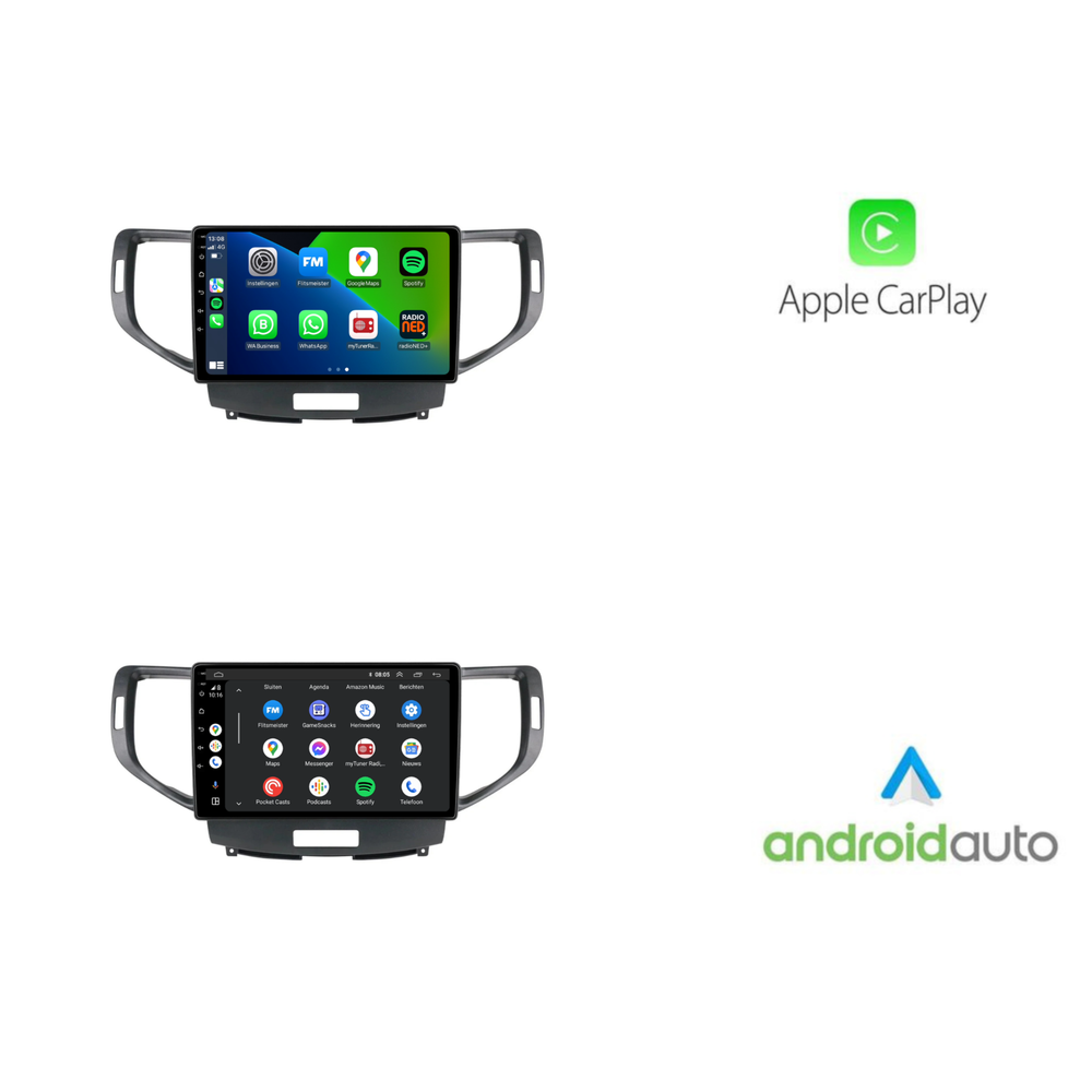 Honda Accord Android Autoradio | 2009 t/m 2013 | CarPlay