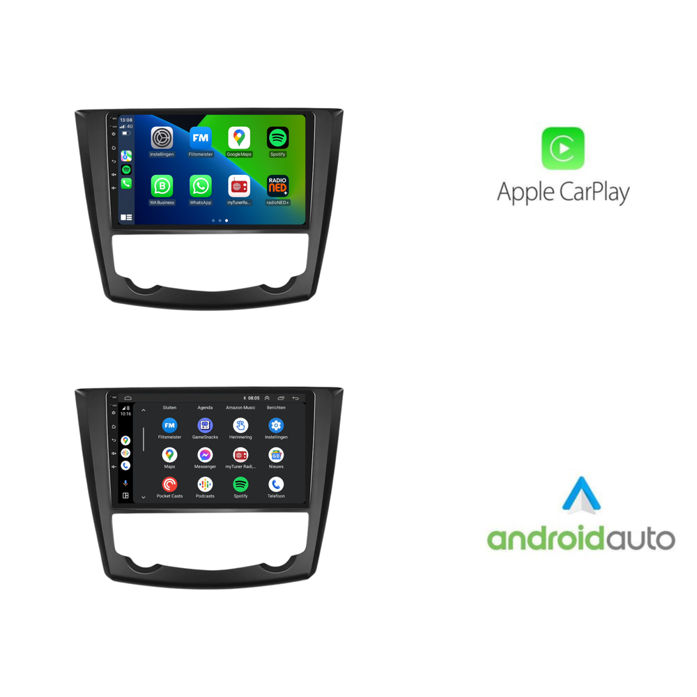 Renault Kadjar | Android 13 | Car radio | 2015 to 2018 | CarPlay & Android Auto