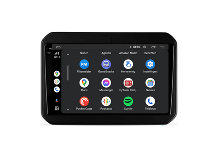 Suzuki Ignis Android Autoradio | 2016 t/m 2020 | CarPlay