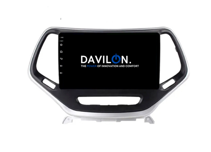 Jeep Cherokee Android 13 Autoradio | 2014 t/m 2018 | Carplay | Davilon