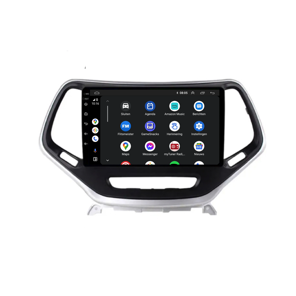 Radio para coche Jeep Cherokee Android 13 | 2014 a 2018 | carplay | davilon