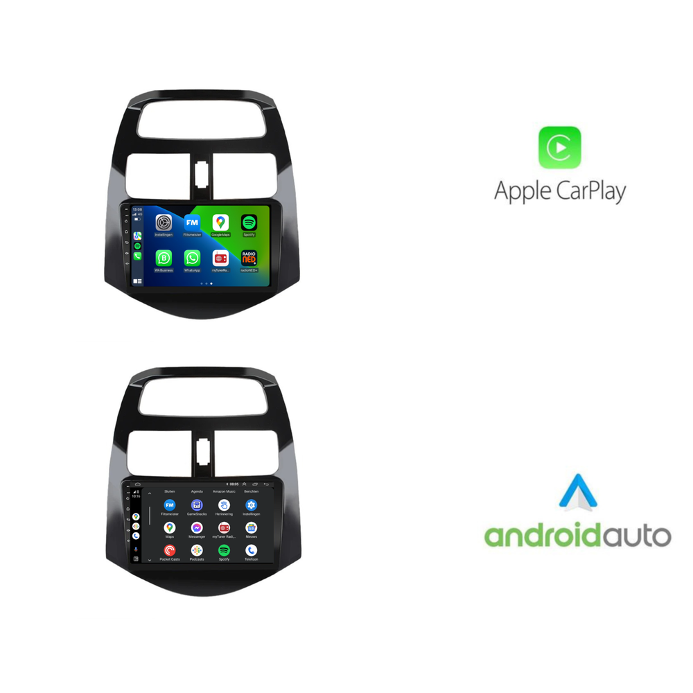 Chevrolet Spark | Android 13 | Car radio | 2009 to 2015 | CarPlay & Android Auto
