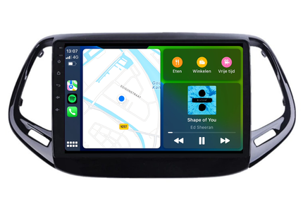 Jeep Compass | Android 13 | Autoradio | 2017 t/m 2020 | Carplay & Android Auto