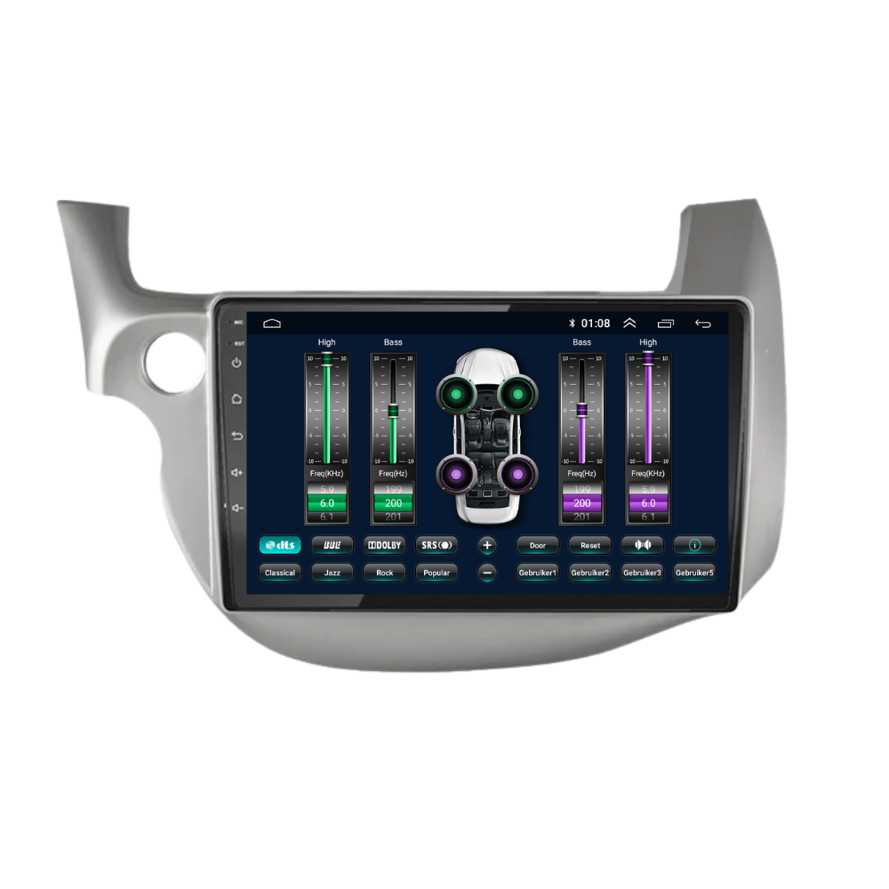 Honda Jazz CarPlay | Android 13 | Car radio | 2009 to 2015 | Carplay & Android Auto