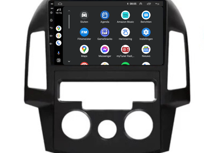 Hyundai i30 | Android 13 | Autoradio | 2007 t/m 2012 | Carplay & Android Auto | Handgeschakeld
