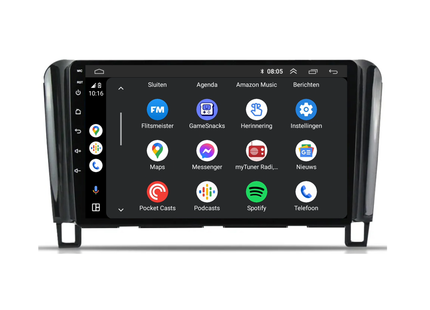 Nissan Qashqai | X-Trail | Android 13 | Autoradio | 2014 t/m 2021 | Carplay & Android Auto