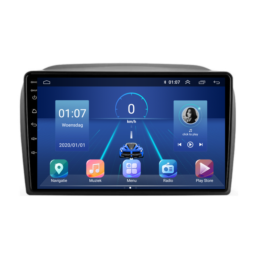 Fiat Doblo | Androide 13 | Radio de coche | 2010 a 2014 | Carplay y Android Auto