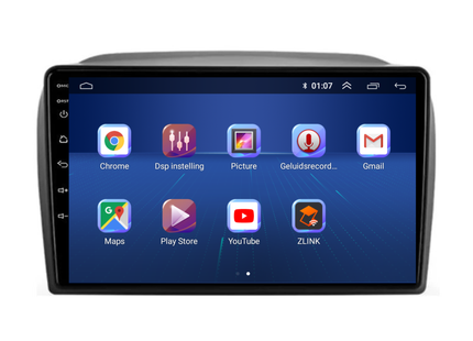 Fiat Doblo | Android 13 | Autoradio | 2010 t/m 2014 | Carplay & Android Auto
