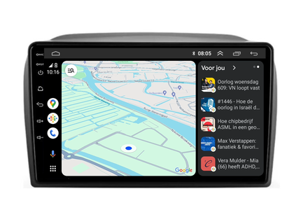 Fiat Doblo | Android 13 | Autoradio | 2010 t/m 2014 | Carplay & Android Auto