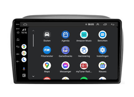 Fiat Doblo | Android 13 | Autoradio | 2010 t/m 2014 | Carplay & Android Auto