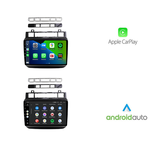Volkswagen Touareg | Android 13 | Autoradio | 2011 t/m 2017 | CArplay & Android Auto