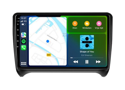 Audi TT | Android 13 | Autoradio | 2006 t/m 2014 | Carplay & Android Auto