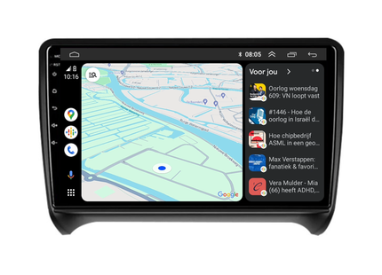 Audi TT | Android 13 | Autoradio | 2006 t/m 2014 | Carplay & Android Auto