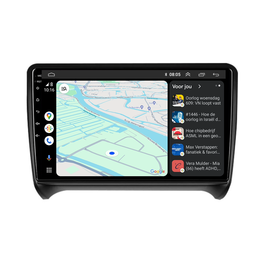 Audi TT | Android 13 | Autoradio | 2006 t/m 2014 | Carplay & Android Auto