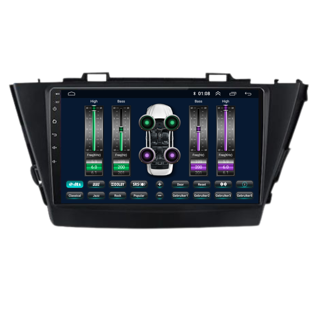 Toyota Prius Plus CarPlay | Android 13 | Autoradio | 2009 t/m 2015 | Carplay & Android Auto