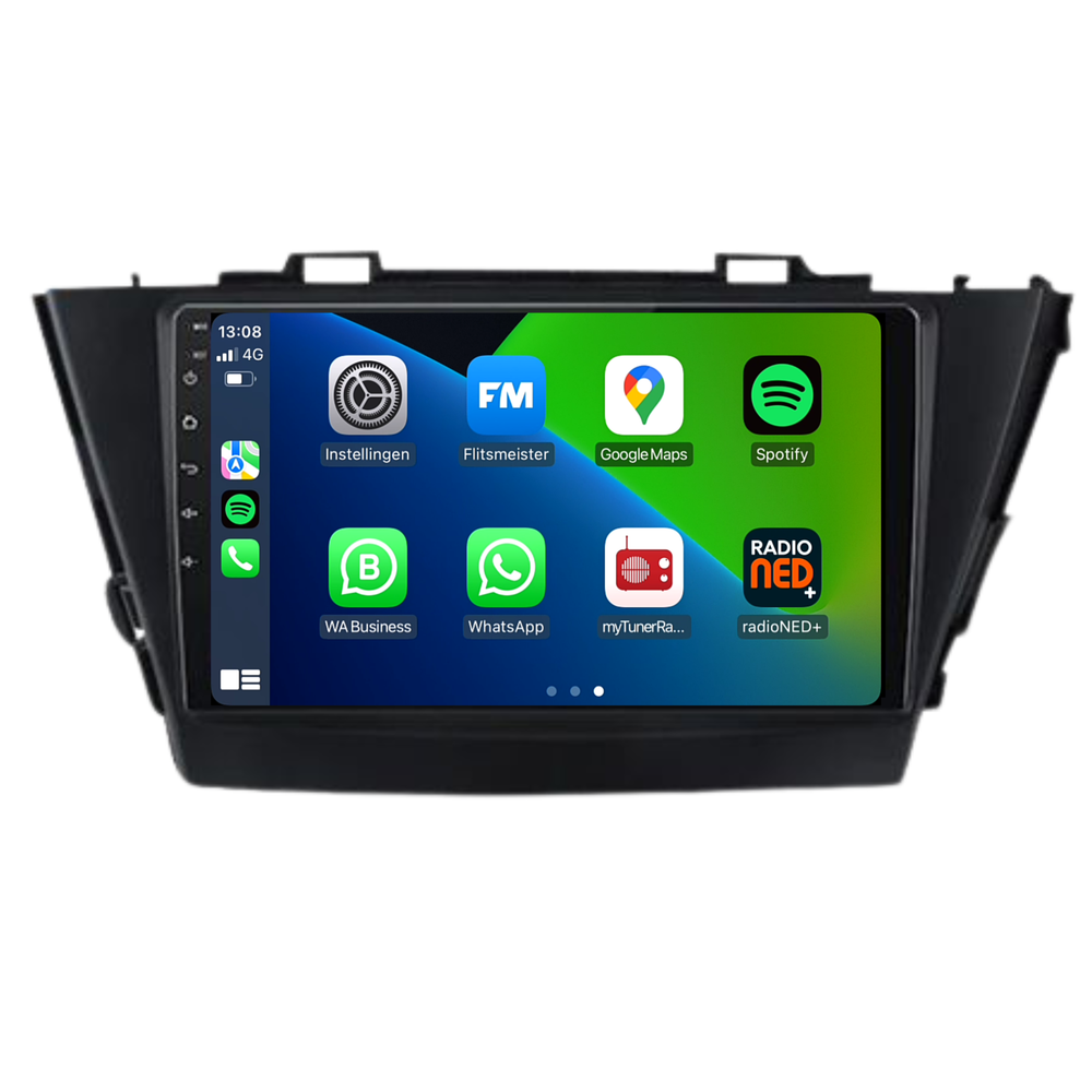 Toyota Prius Plus CarPlay | Android 13 | Autoradio | 2009 t/m 2015 | Carplay & Android Auto