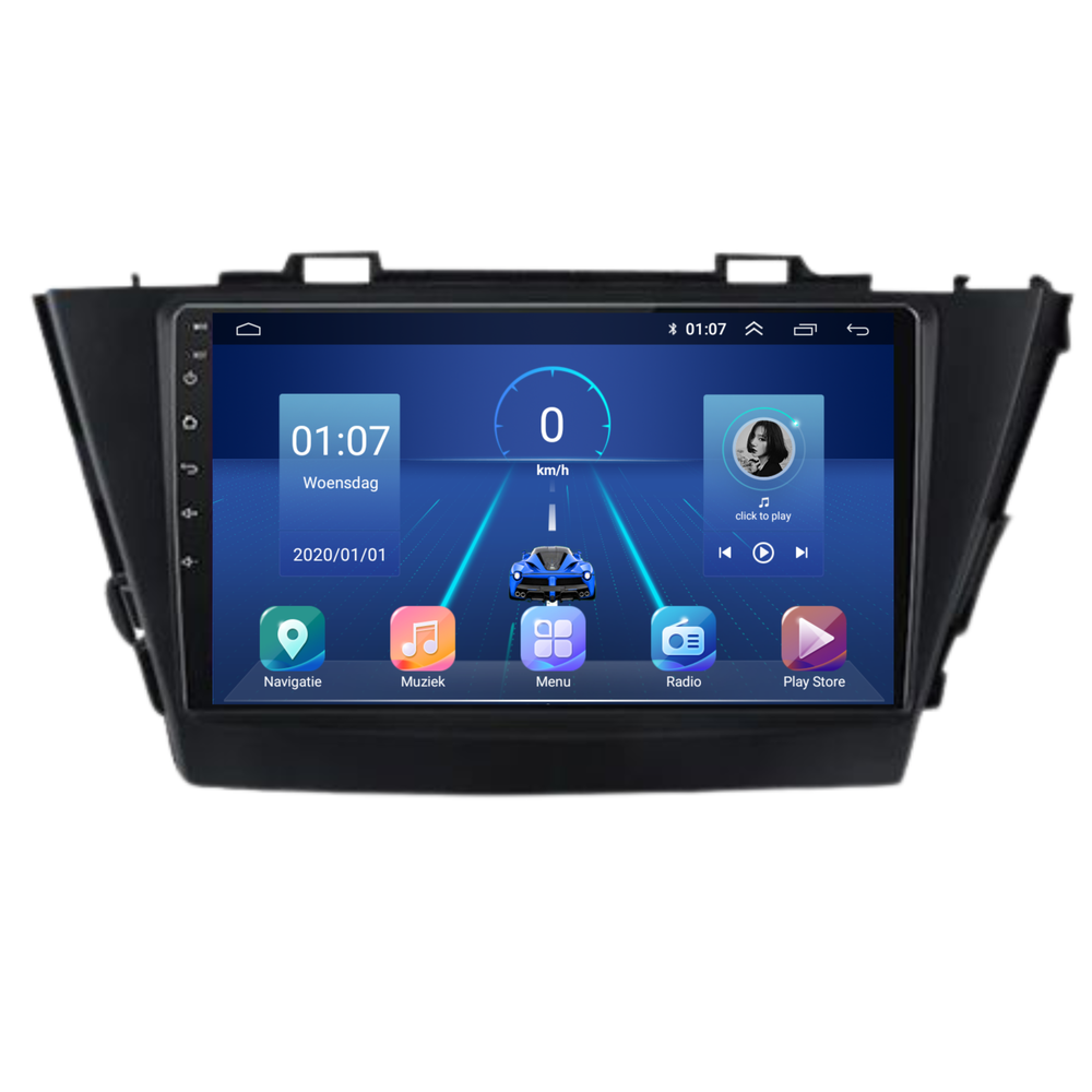 Toyota Prius Plus CarPlay | Android 13 | Autoradio | 2009 t/m 2015 | Carplay & Android Auto