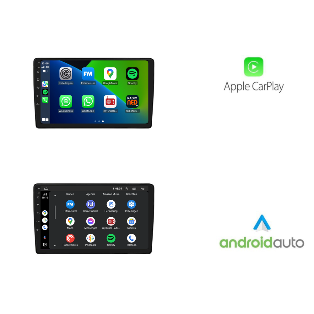 Audi A4 | Seat Exeo | Android 13 Car radio |  2000 to 2013 | Android Auto & Carplay