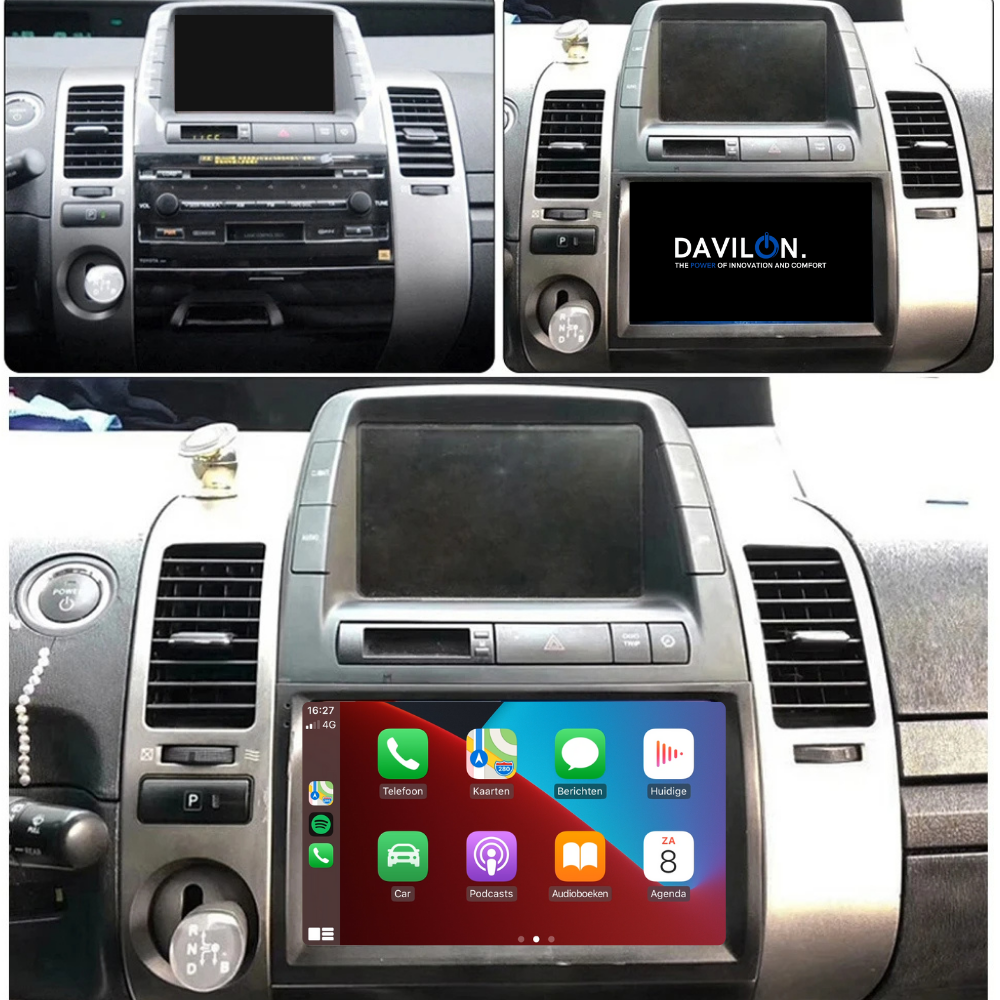 Toyota Prius | Android 13 | Autoradio  |  2003 t/m 2009 | Carplay & Android Auto
