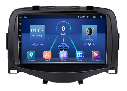 Citroën C1 | Android 13 | Autoradio | 10 INCH | 2015 t/m 2021 | CarPlay & Android auto