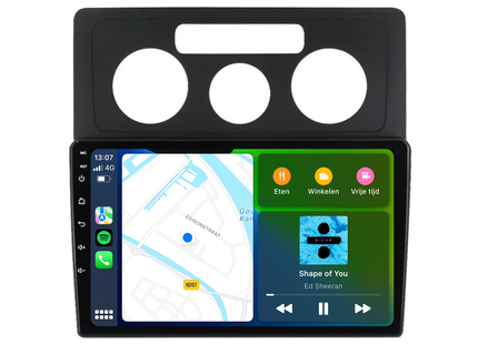 Volkswagen Caddy  | Android 13 | Autoradio | 2004 t/m 2010 | Carplay & Android Auto