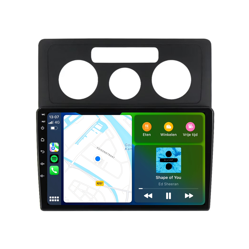 Volkswagen Caddy | Androide 13 | Radio de coche | 2004 a 2010 | Carplay y Android Auto