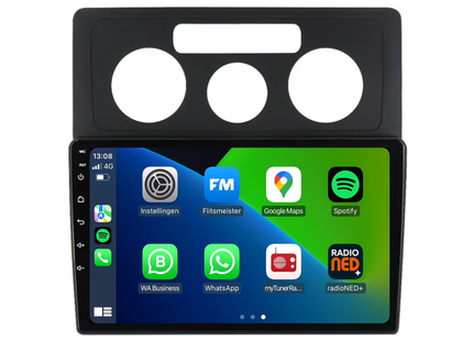 Volkswagen Caddy  | Android 13 | Autoradio | 2004 t/m 2010 | Carplay & Android Auto
