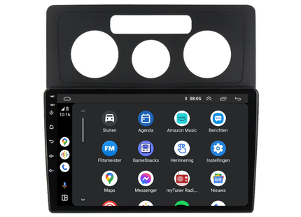 Volkswagen Caddy  | Android 13 | Autoradio | 2004 t/m 2010 | Carplay & Android Auto