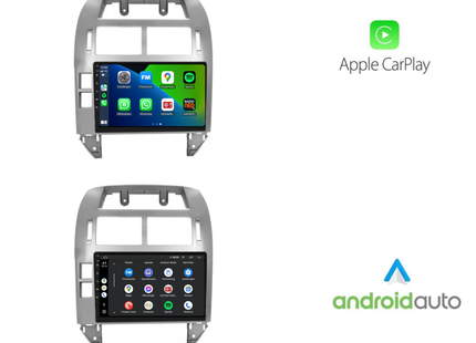 Volkswage Polo | Android 13 | Autoradio | 1999 t/m 2009 | CarPlay & Android Auto | Grijs