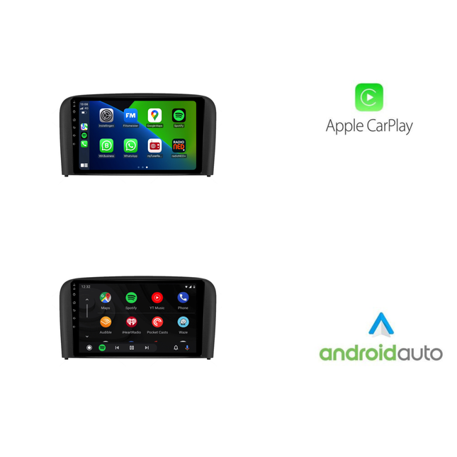 Volvo S80 | Android 13 | Autoradio | 1998 t/m 2005 | CarPlay & Android Auto