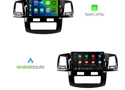 Toyota Hilux | Android 13 | Auto Autoradio | 2008 t/m 2016 | CarPlay & Android Auto