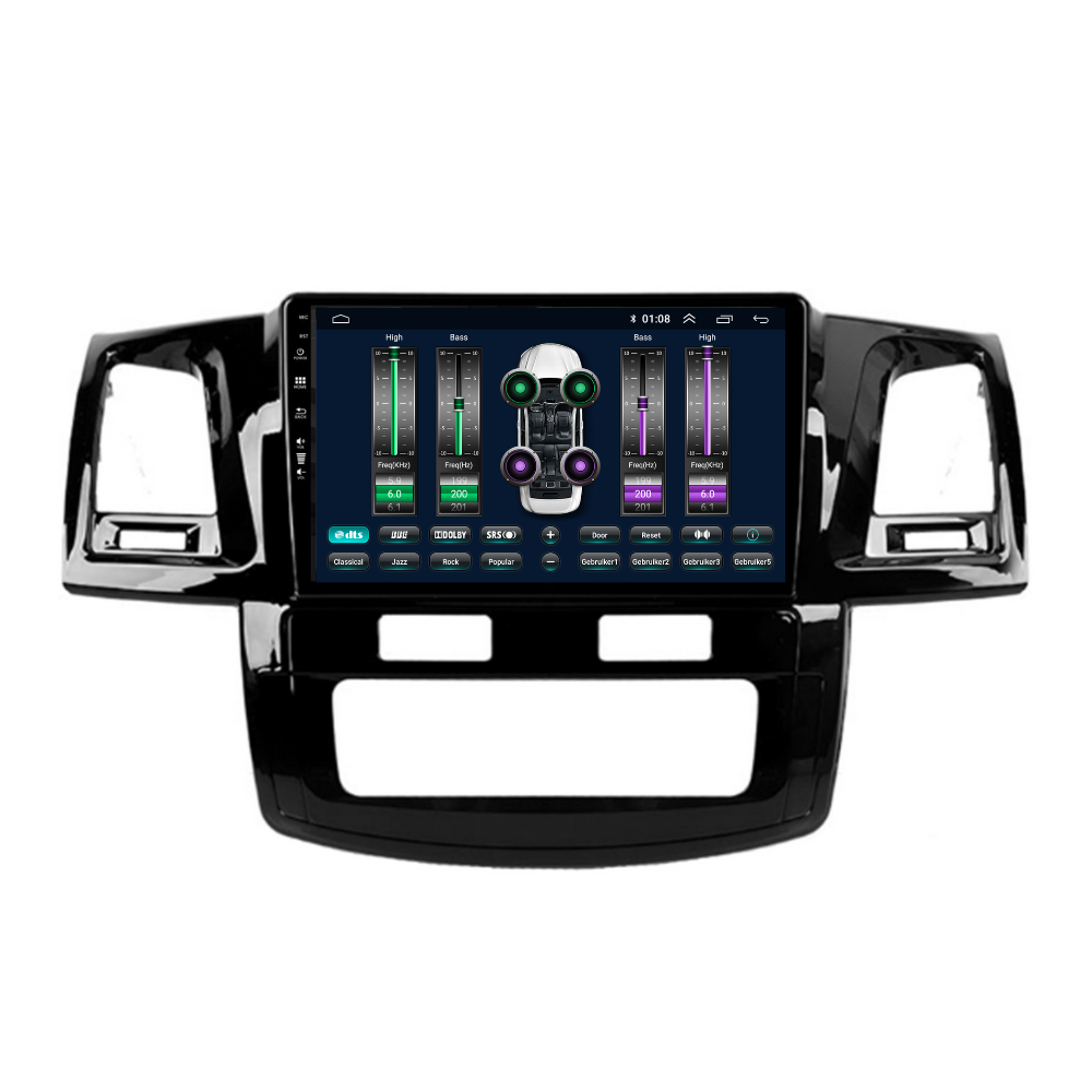 Toyota Hilux | Android 13 | Auto Autoradio | 2008 t/m 2016 | CarPlay & Android Auto