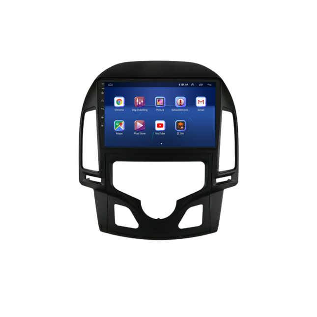 Hyundai i30 | Android 13 | Autoradio | 2007 t/m 2012 | Carplay & Android Auto | Automatische Airco