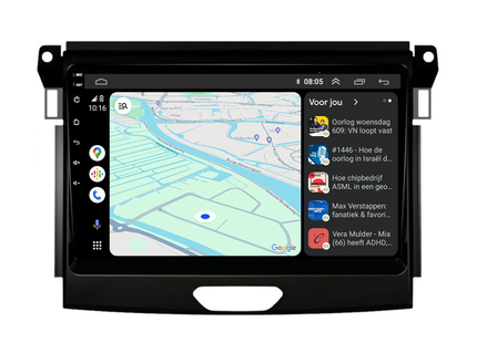 Ford Ranger | Android 13 | Autoradio | 2016 t/m 2019 | Carplay & Android
