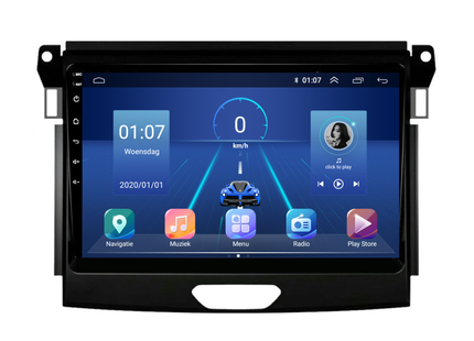 Ford Ranger | Android 13 | Autoradio | 2016 t/m 2019 | Carplay & Android