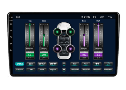Peugeot Partner | Android 13 | Autoradio | 2009 t/m 2018 | Carplay & Android Auto