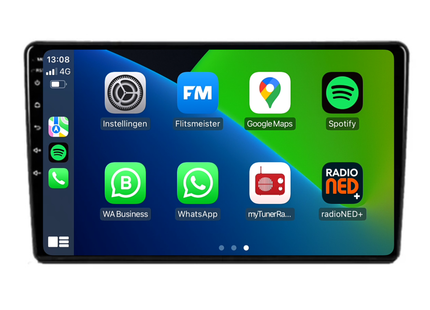 Peugeot Partner | Android 13 | Autoradio | 2009 t/m 2018 | Carplay & Android Auto