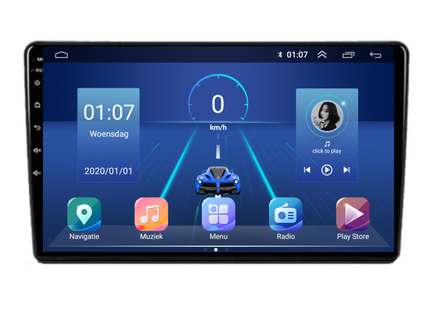 Peugeot Partner | Android 13 | Autoradio | 2009 t/m 2018 | Carplay & Android Auto
