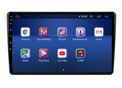 Peugeot Partner | Android 13 | Autoradio | 2009 t/m 2018 | Carplay & Android Auto