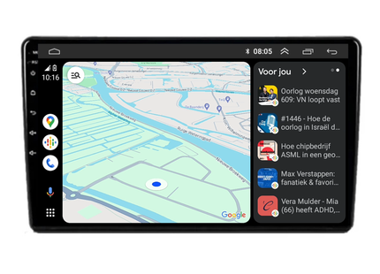 Peugeot Partner | Android 13 | Autoradio | 2009 t/m 2018 | Carplay & Android Auto