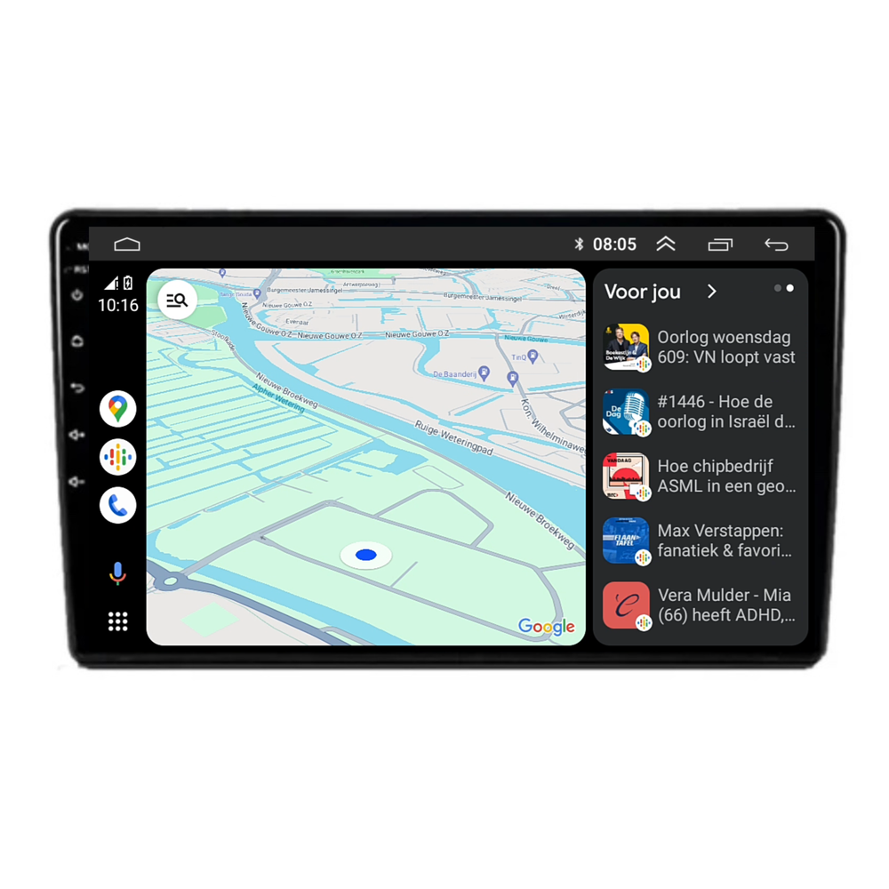 Peugeot Partner | Android 13 | Autoradio | 2009 à 2018 | CarPlay & Android Auto